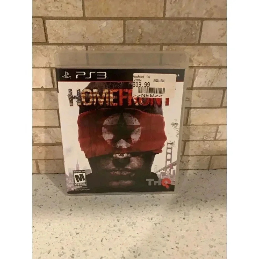 PlayStation 3 homefront‎ game.